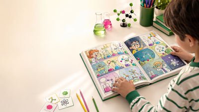 Aucelo My First Chemistry Adventure Comic Book