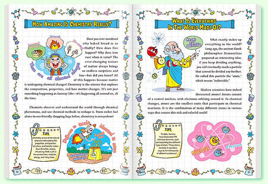 Aucelo My First Chemistry Adventure Comic Book
