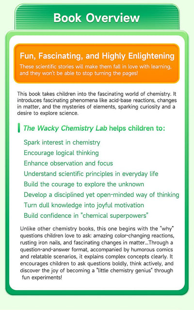 Aucelo My First Chemistry Adventure Comic Book